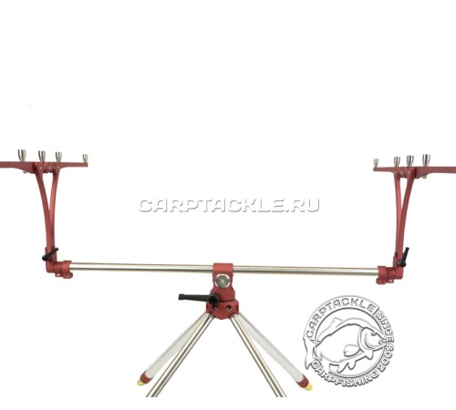 Род-под на три удилища Meccanica Vadese Technick 3 Rods Steel / Red